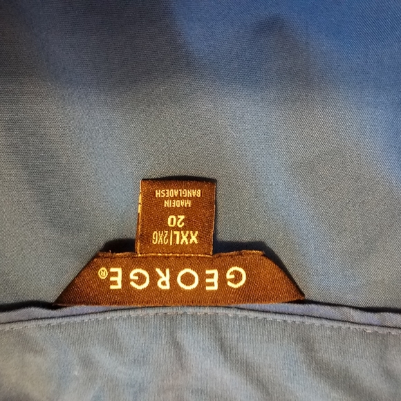 French Blue Collared Button Down - Picture 5 of 5